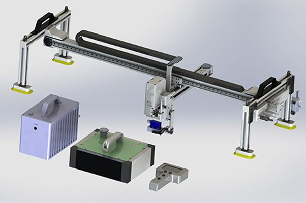 FC-XY02-DD  XY雙軸電動(dòng)吸盤自動(dòng)掃查器
